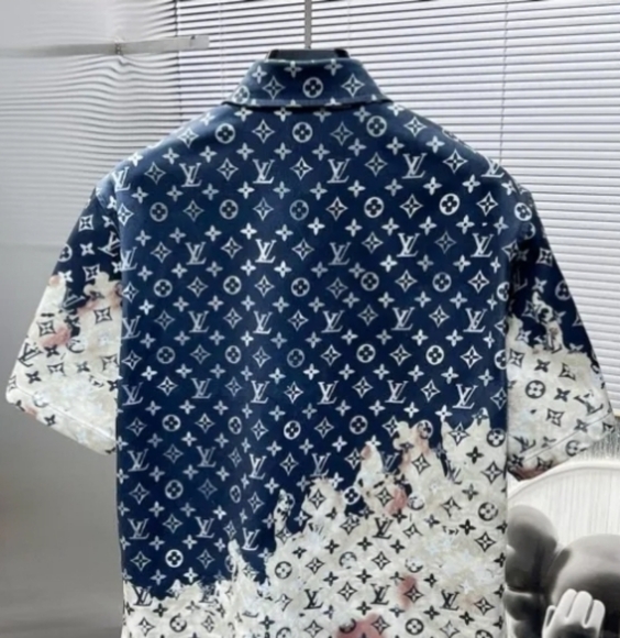 Louis Vuitton Blue Casual Button Down Shirt - Picture 2 of 2